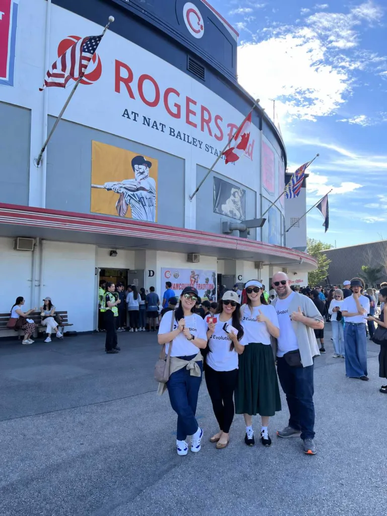 Evolution Canada at the Vancouver Canadians Baseball Games 768x1024 jpg
